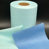 clolorful embossed wood pulp spunlace nonwoven